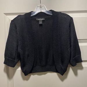 Black Shrug Sweater